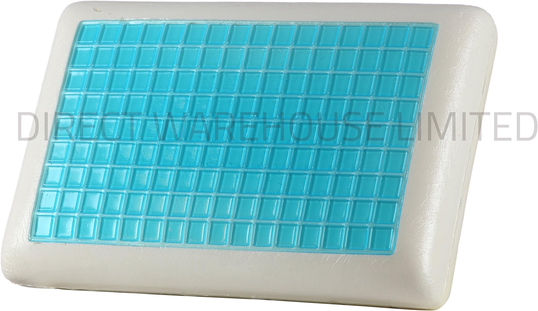 All Bamboo Memory Foam Pillows, Orthopaedic Firm Head Neck & Back Support Pillows (Cool Gel 40x60cm)