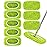 Unoutur Reusable Dry Sweeping Cloths Microfiber Wet Mop Pads Compatible with Swiffer Sweeper Mop Replacement Sweeping Mopping pad Refills for Hardwood Surface Floor Cleaning (8PCS)