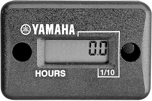 Yamaha ENG-METER-4C-01 HoraTach Medidor de Motor Deluxe