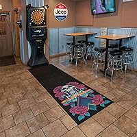 Vista 4 de Pig Inicio Soluciones Alfombrilla de dardos autoadhesiva con diseño de explosión