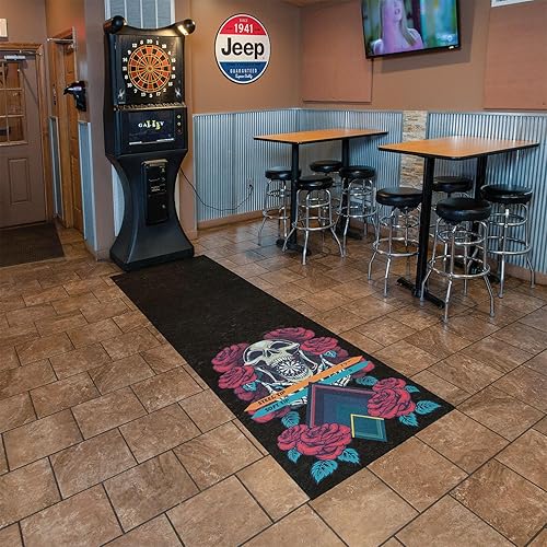 Miniatura 4 de Pig Inicio Soluciones Alfombrilla de dardos autoadhesiva con diseño de explosión de color