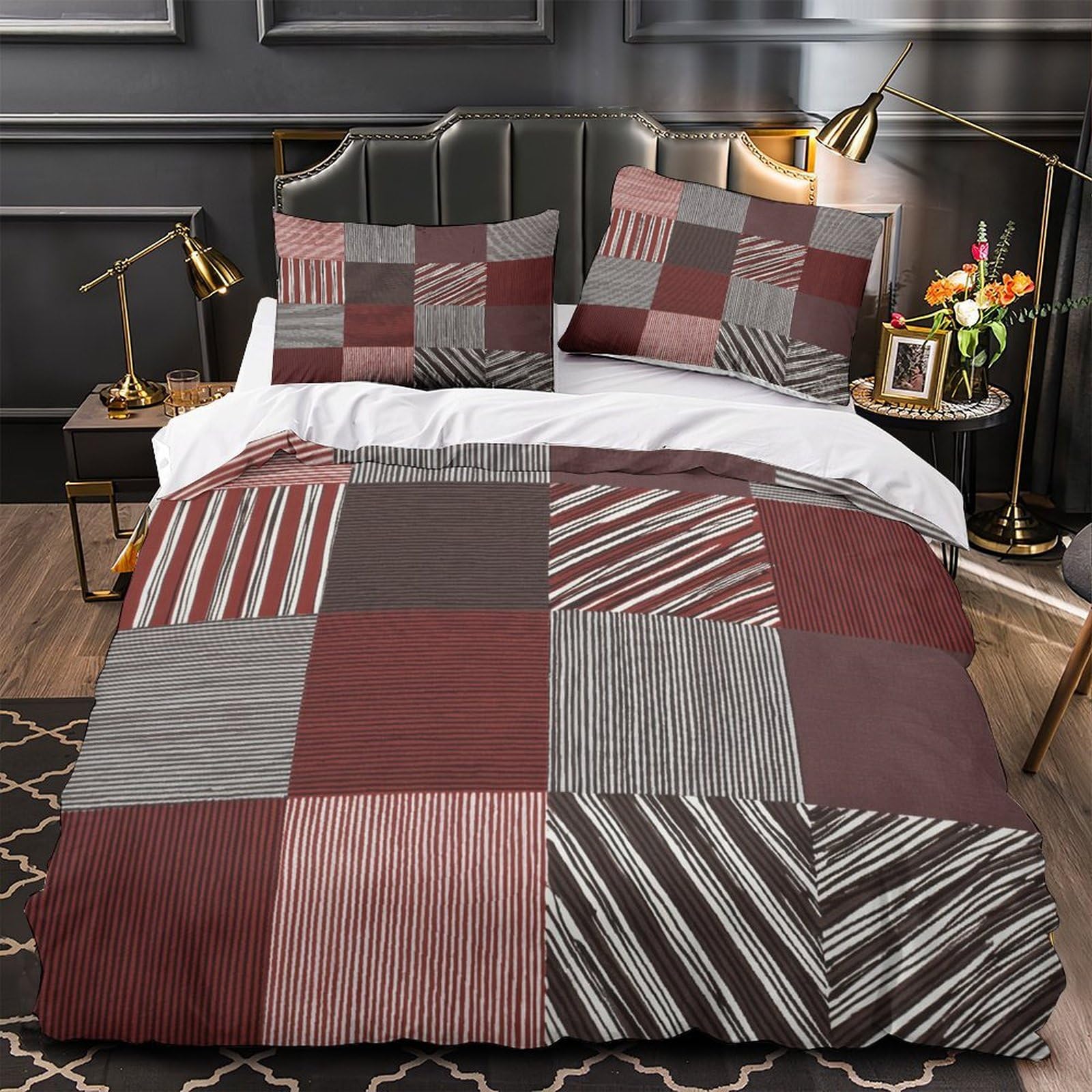 Housse de couette enfant 3D en microfibre douillette 135x200cm
