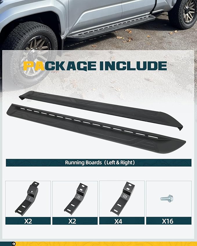 Estribos Trumgeta 5" Para Toyota Tacoma Doble Cabina 2024-2026 miniatura 8