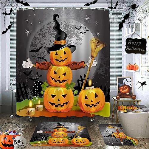 Juego de cortina de ducha con diseño de rosa azul y leopardo con 12 ganchos, juego de cortina de baño duradera, 72 x 72 pulgadas