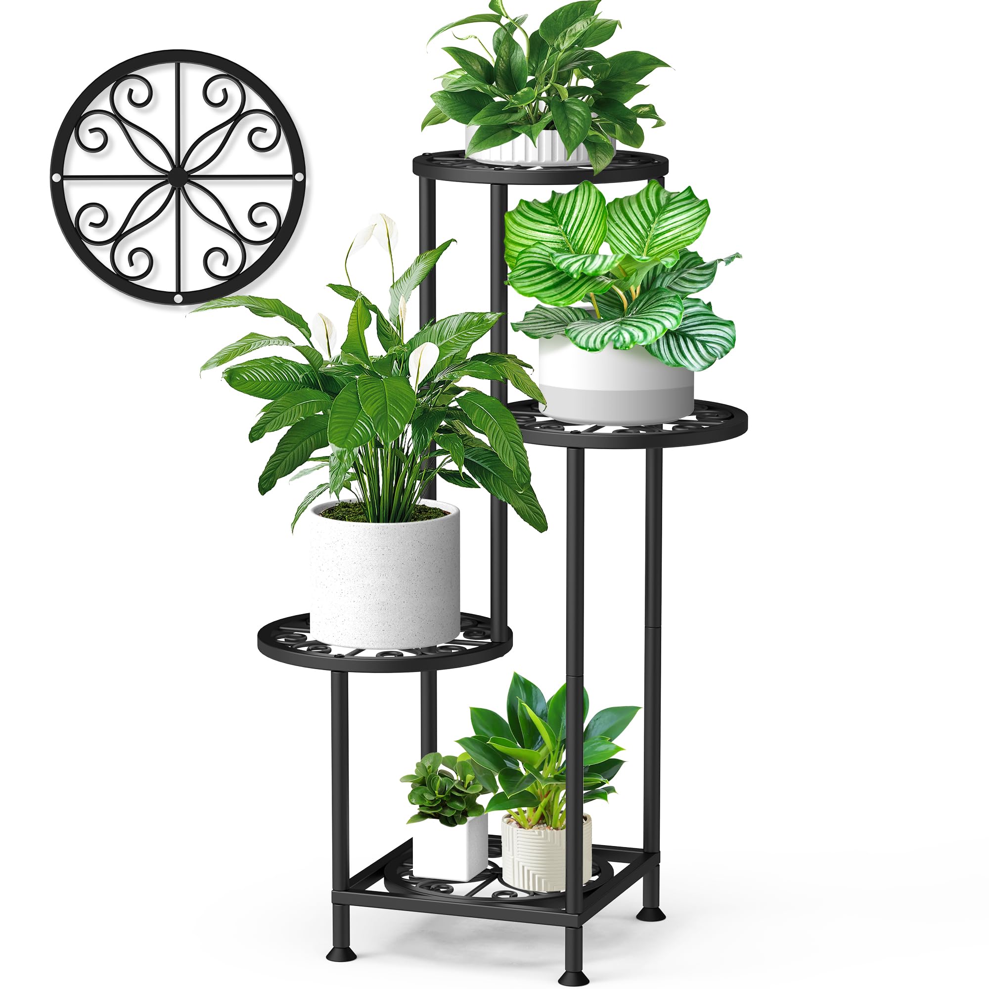 YOCOMEY 4-Tier Plant Stand
