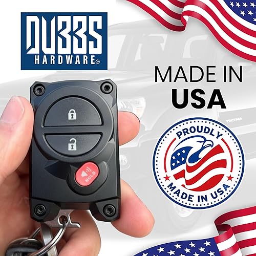 Vista 8 de Funda para llavero Toyota con abridor de botellas integrado, carcasa protectora resistente para Tundra (2007-2017) y Tacoma (2005-2015) - Agarre