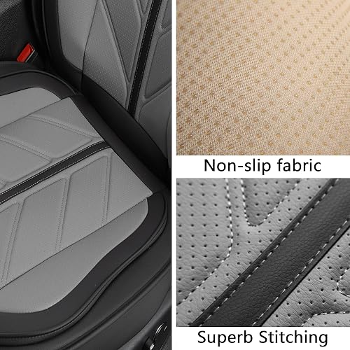 Miniatura 4 de BALLIOL Fundas de asiento de camioneta compatibles con Dodge Ram 1500 2009-2022 Limited Laramie Big Horn Truck Fundas de asiento de cuero