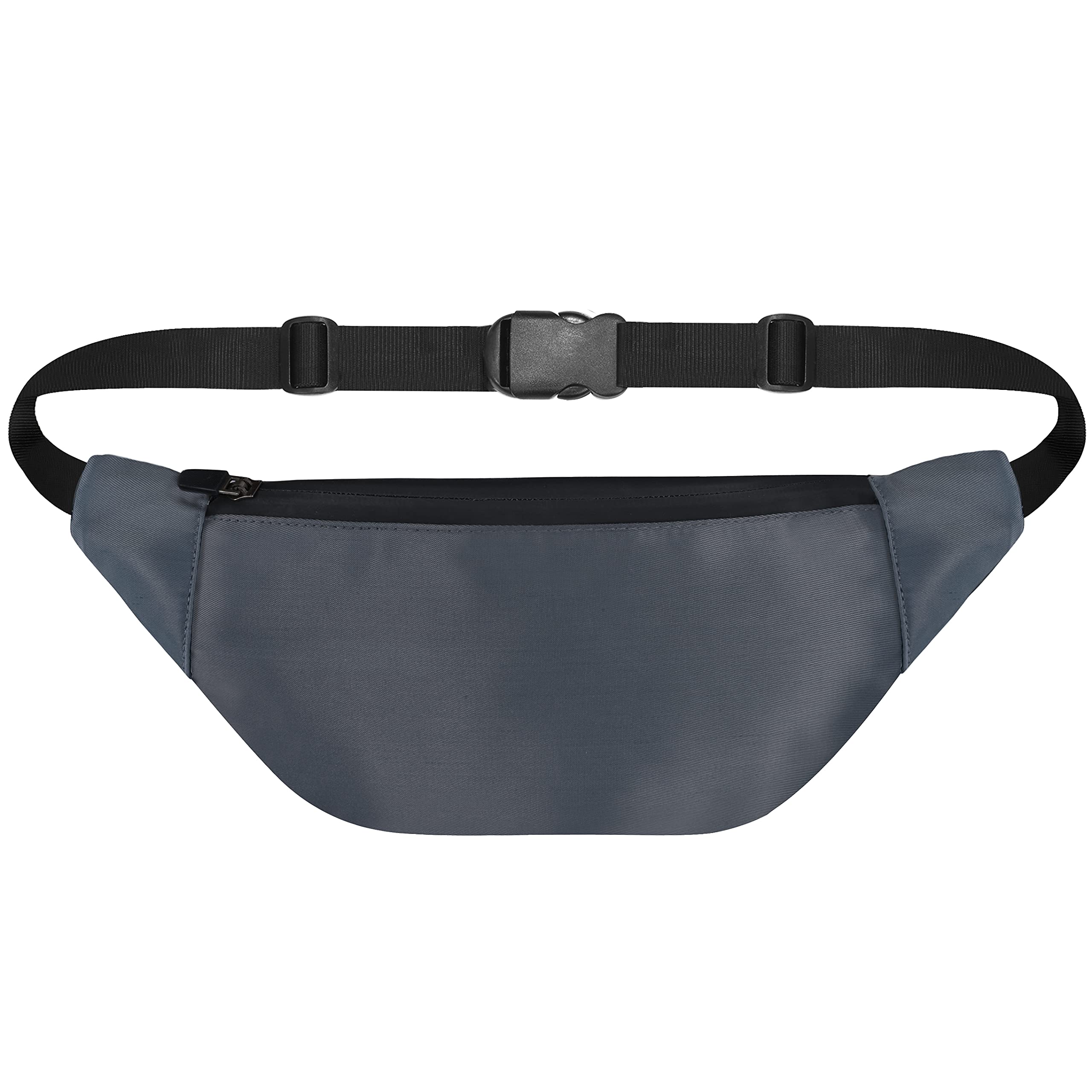 Waist Pack Travel Handy Hiking Zip Pouch Document Money Phone Belt Sport Bag Bum Bag for Men and Women Nylon (Lava Gray)-image-30