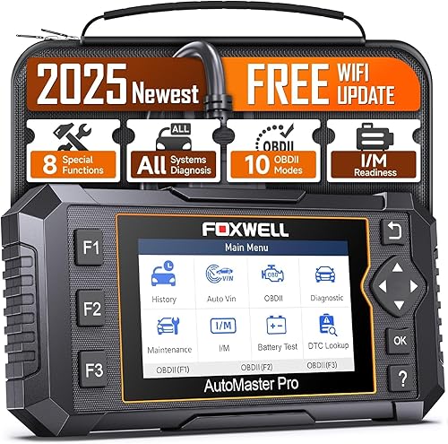 FOXWELL NT624 Elite OBD2 escáner actualizado desde NT614Elite y NT604Elite lector de código, herramienta de escaneo OBD2 de todo el sistema, 8