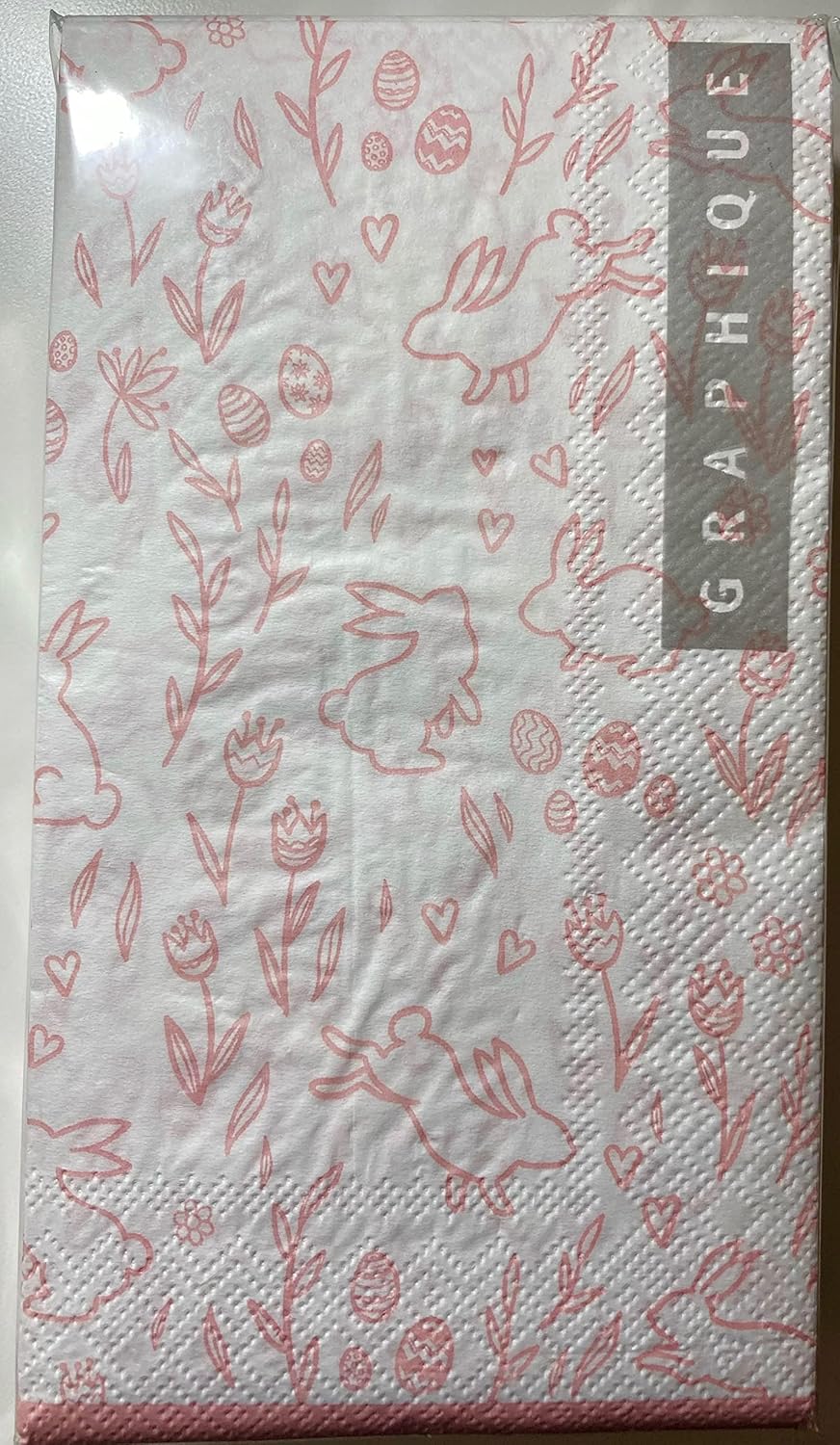 Graphique 3Ply Paper Easter Guest Napkins, Bunnies