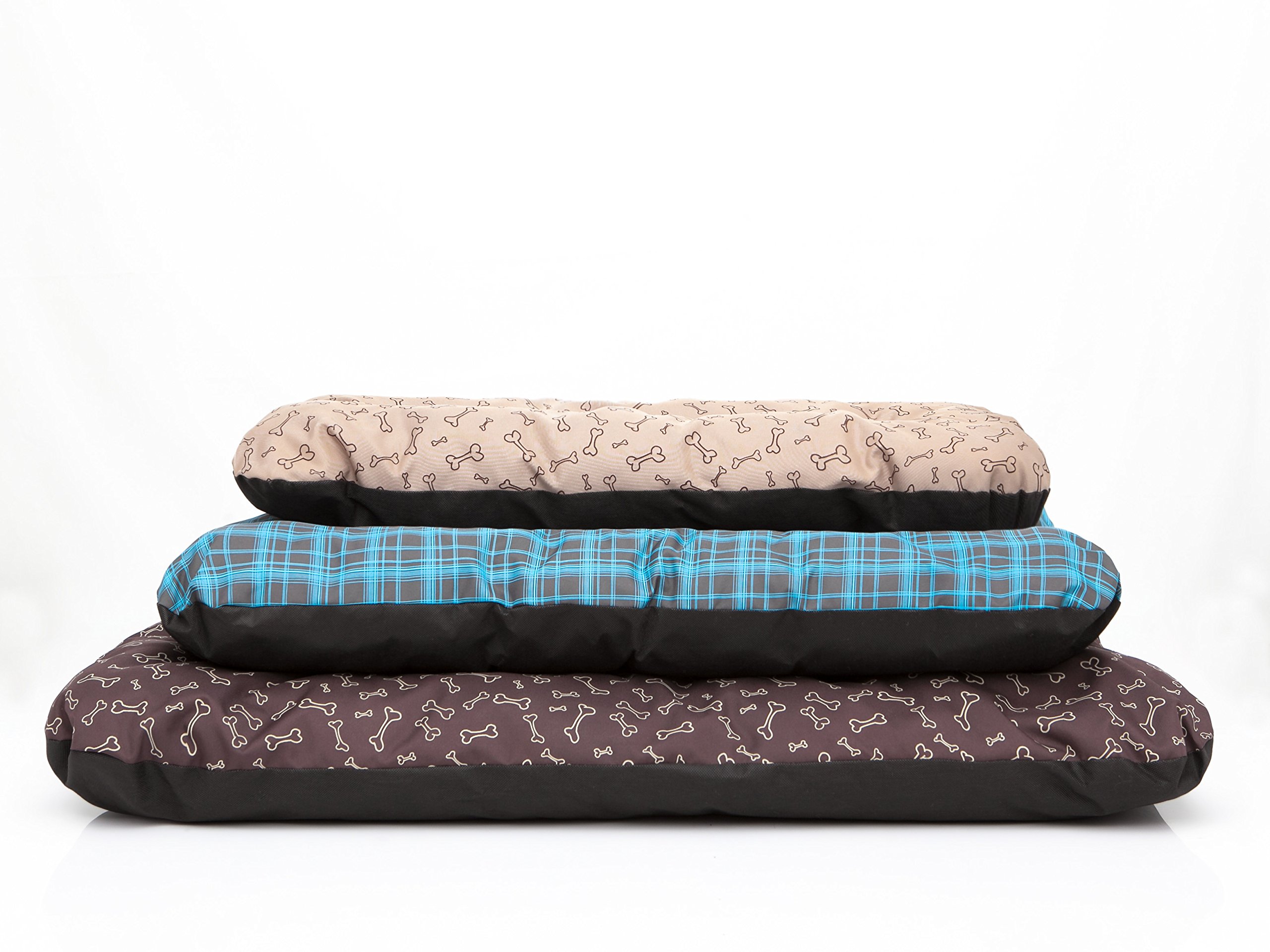 Cama para perros, sofá para perros, cojín para perros, sofá, colchón, cama, cama para animales, suave, cojín R2, 100 x 70 cm, cenizas ecológicas