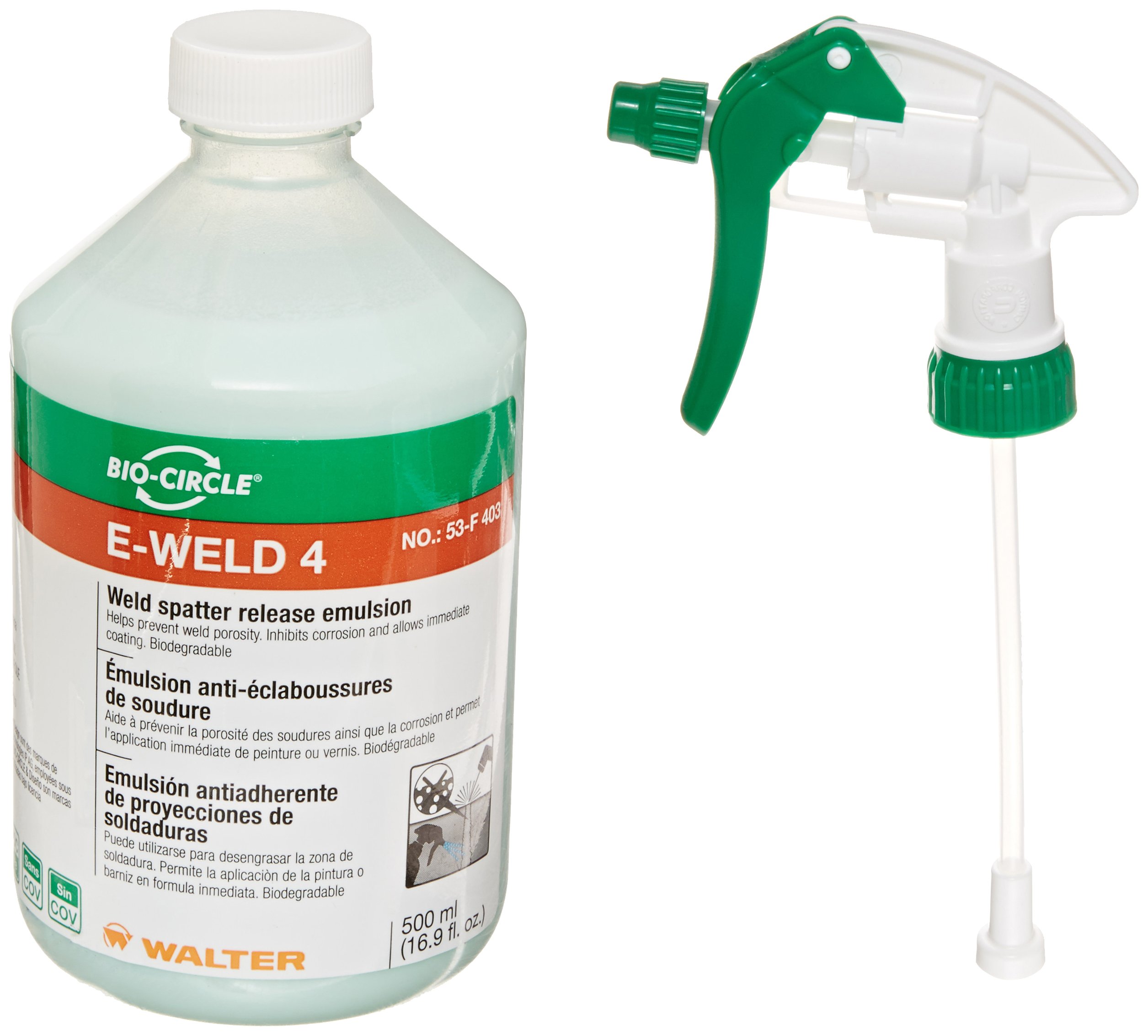 Walter 53F403 Pack of 12 - VOC Free, Corrosion Resistant Cleaning Spray