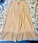 Customer review image for Women's Wide Leg Palazzo Pants with Crochet Lace Trim With POCKETS!