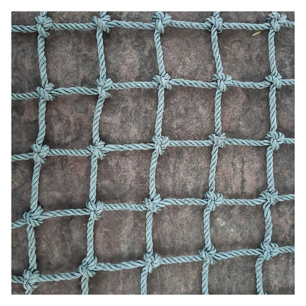 Gjzqdkx 12Mm-12Cm Heavy-Duty Safety Climbing Net For Kids & Cargo - Nylon Rope Netting For Playground, Truck, Trailer, Garden (, 1X4m/3.3X13.12ft)