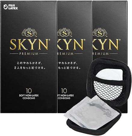 Amazon Skyn コンドーム スキン 使用感抜群 よく伸びる もち肌コンドームskyn 10個入り 3箱 オリジナルコンドームケース セット あいさぽーと コンドーム Amazon Skyn コンドーム スキン 使用感抜群 よく伸びる もち肌コンドームskyn 10個入り 3箱 オリジナルコンドームケース セット あいさぽーと コンドーム