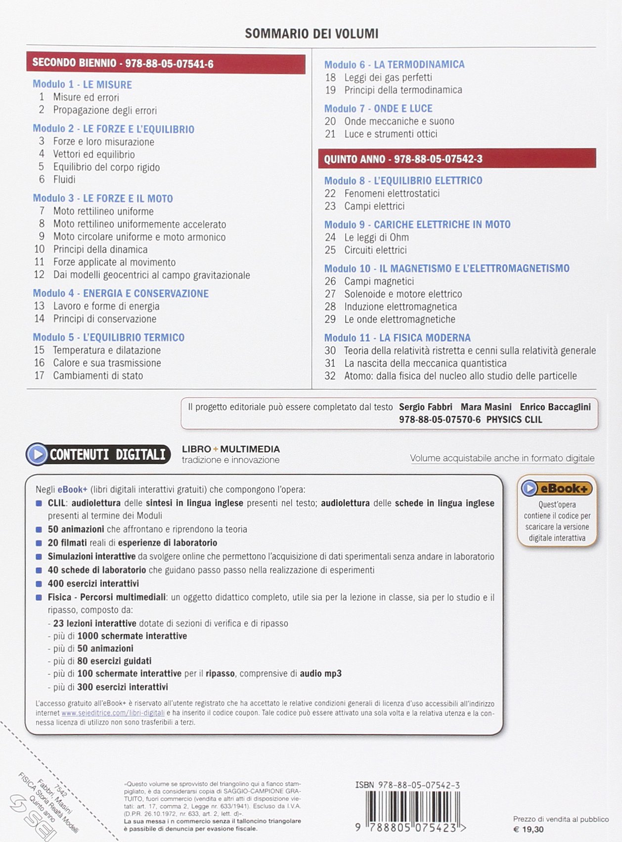 Fisica. Storia, realtà, modelli. Corso di fisica. Per la 5ª classe dei Licei. Con e-book. Con espansione online (Vol. 2)
