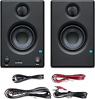 Vista 3 de PreSonus Eris E3.5-3.5" Near Field Studio Monitors (Pair) – Powered Desktop Speakers for Music Production, Studio-Quality Recording, and Active