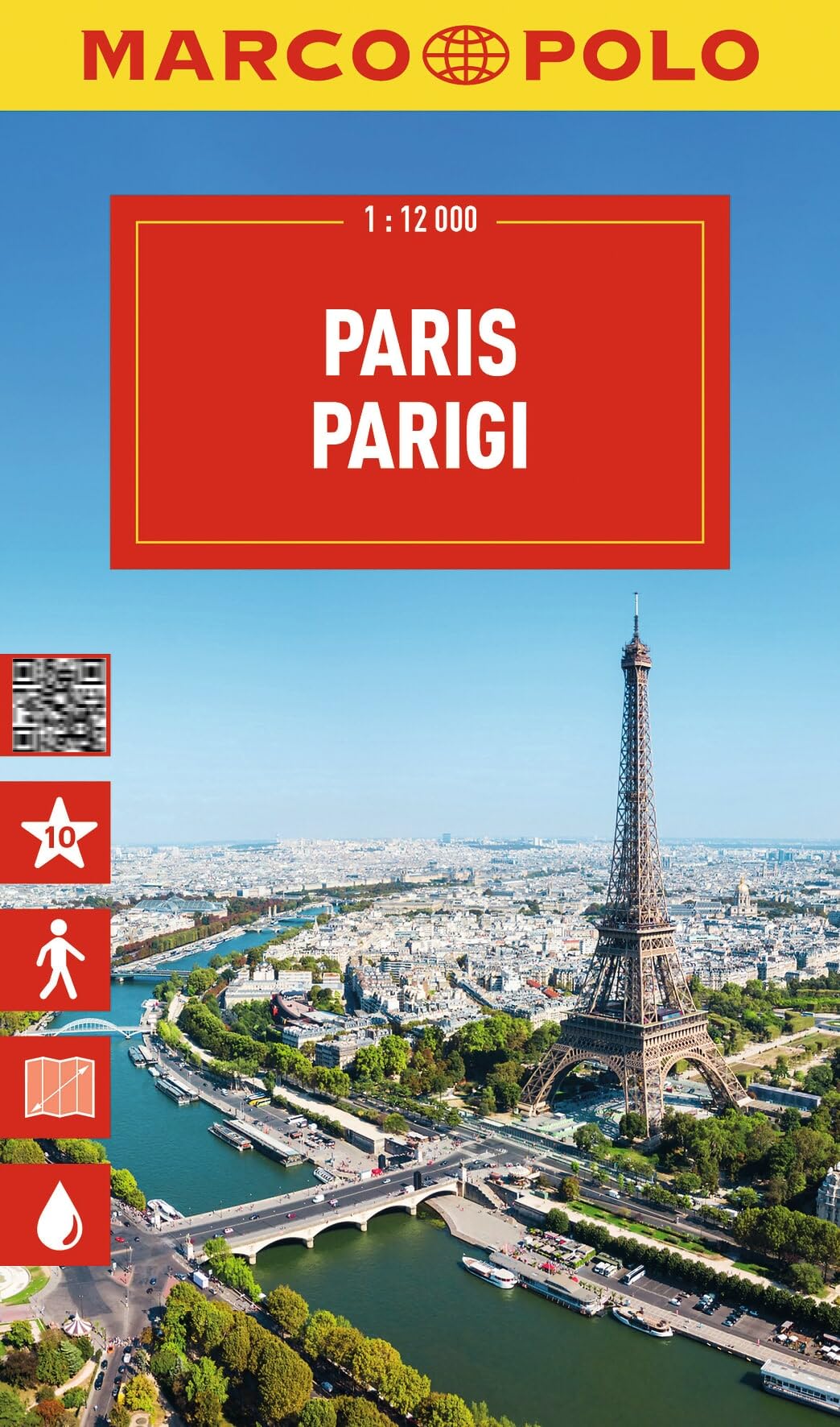 Paris Marco Polo City Map : Pocket size,detailed map of Paris