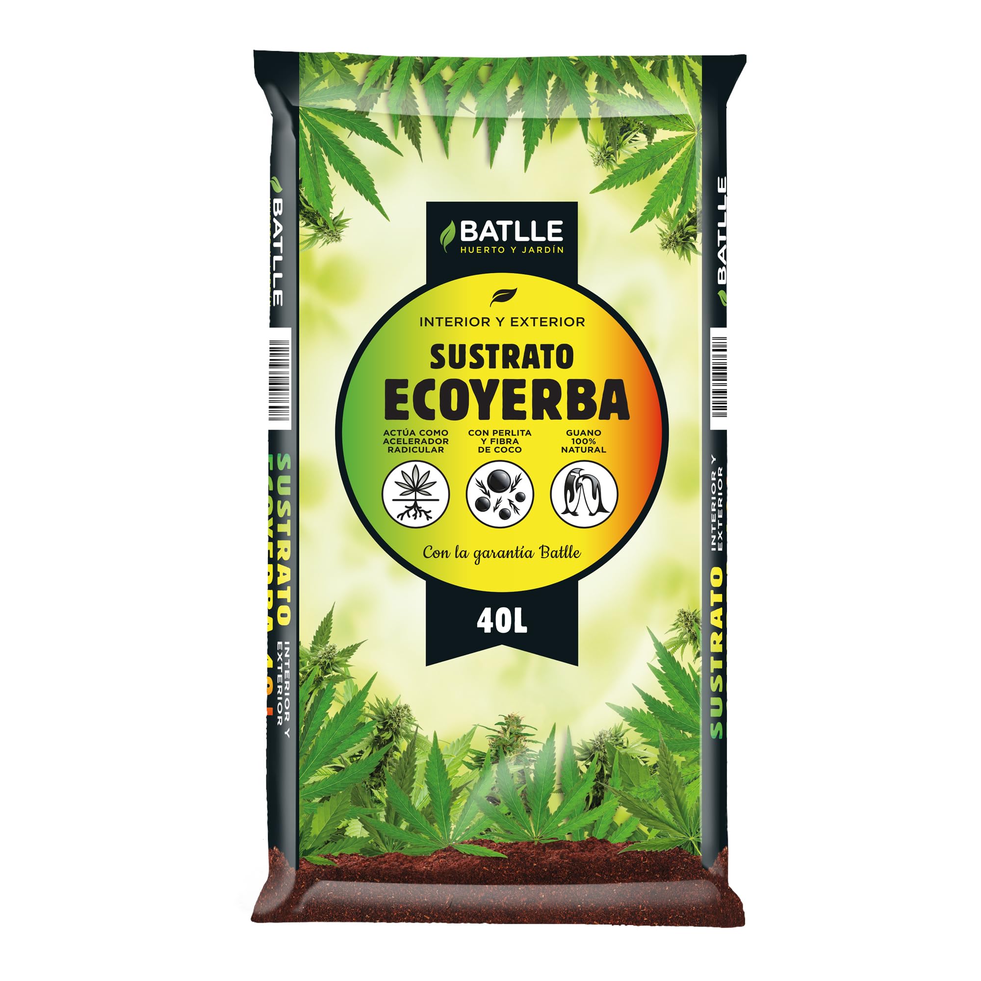 Sustrato Ecoyerba 40l.
