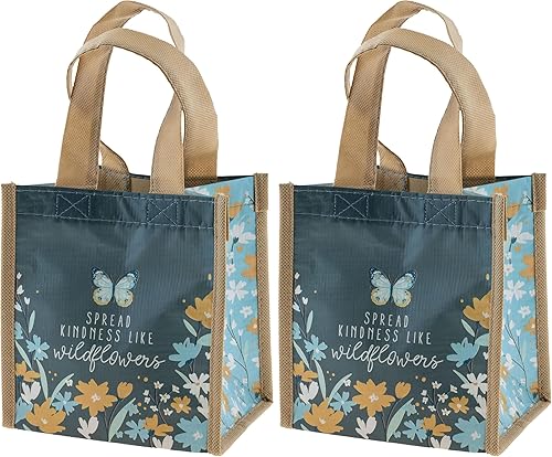 Karma Bolsas de regalo reutilizables - Bolsa de mano y bolsa de regalo con asas - Perfecto para regalos de cumpleaños y bolsas de fiesta RPET 1