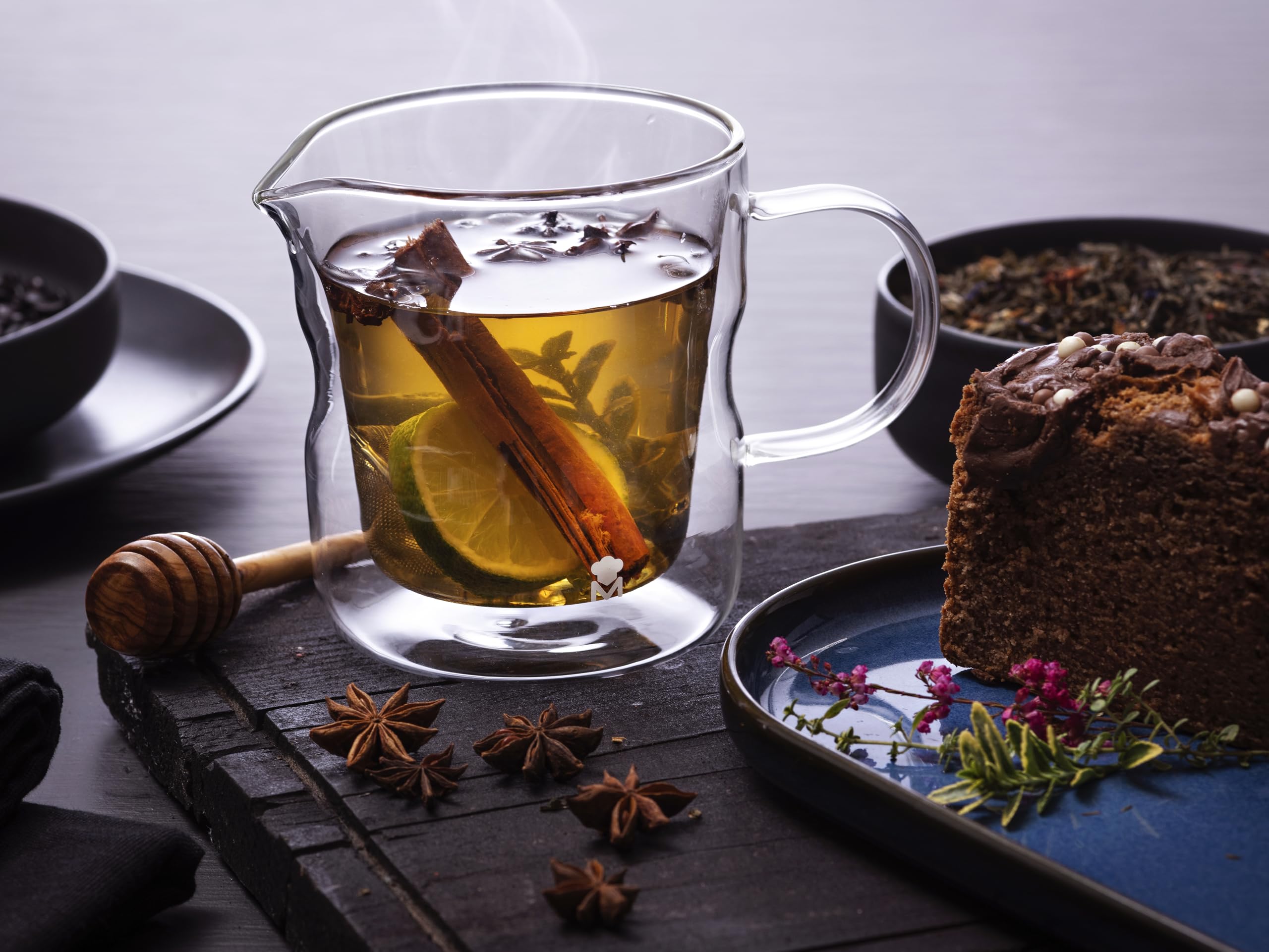 Barattolo Da Latte MasterPRO Foodies Mixology - Vetro Borosilicato 440 Ml, Doppia Parete, Microonde Safe - Foto 14