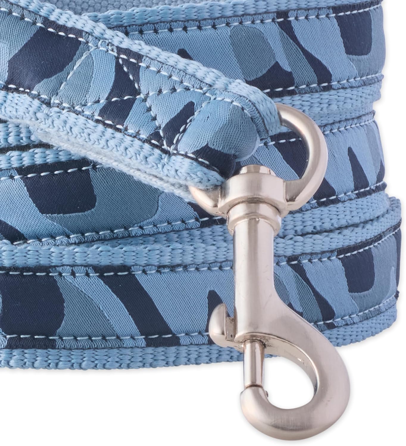 Pet Passion Remy Dog Leash, Recycled Ribbon, Navy Camo, One Size image 3