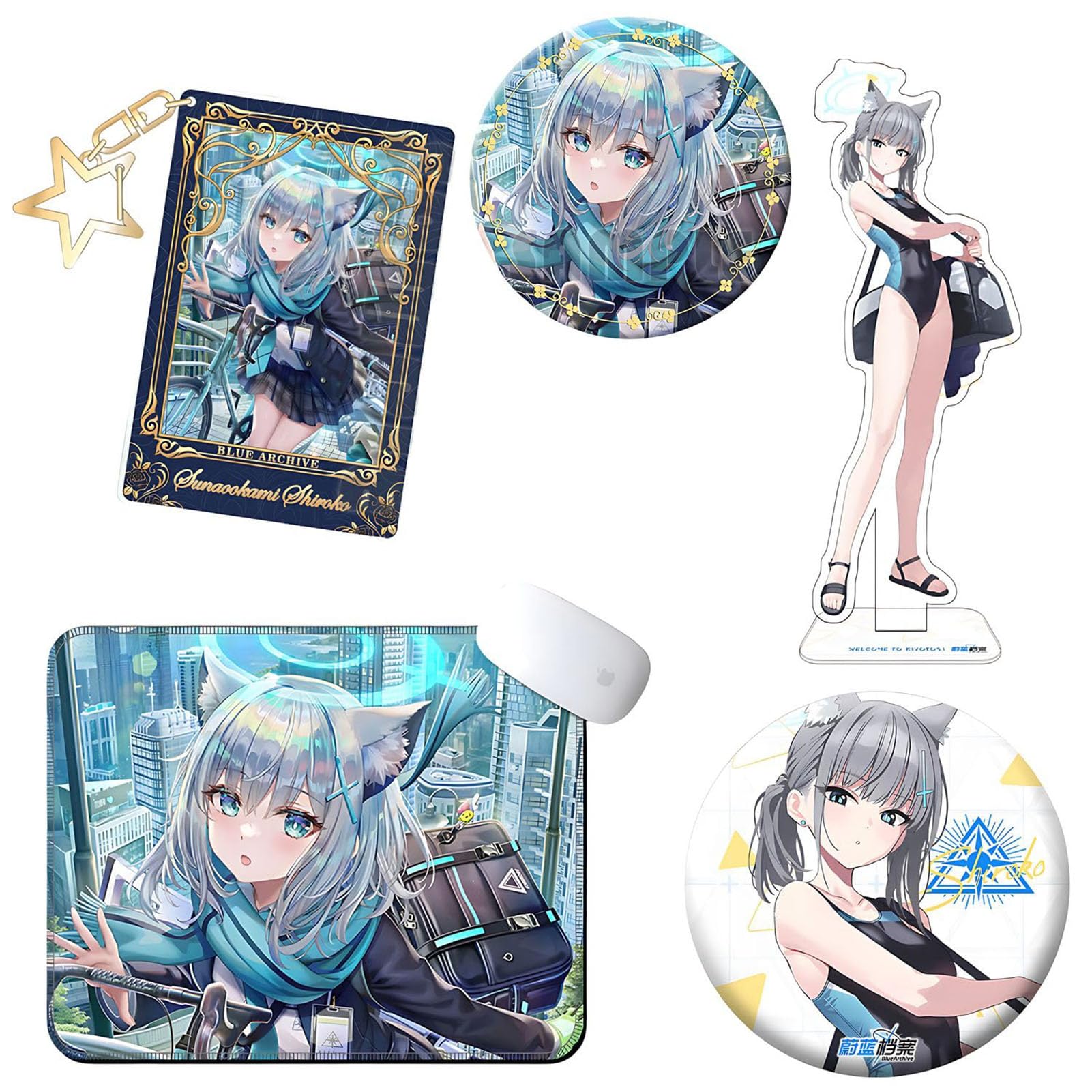 ブルーアーカイブ　2視点のぞきアクリルスタンド　イチカ　ハスミ Amazon.co.jp: ブルーアーカイブ ブルアカ 韓国限定 イチカ