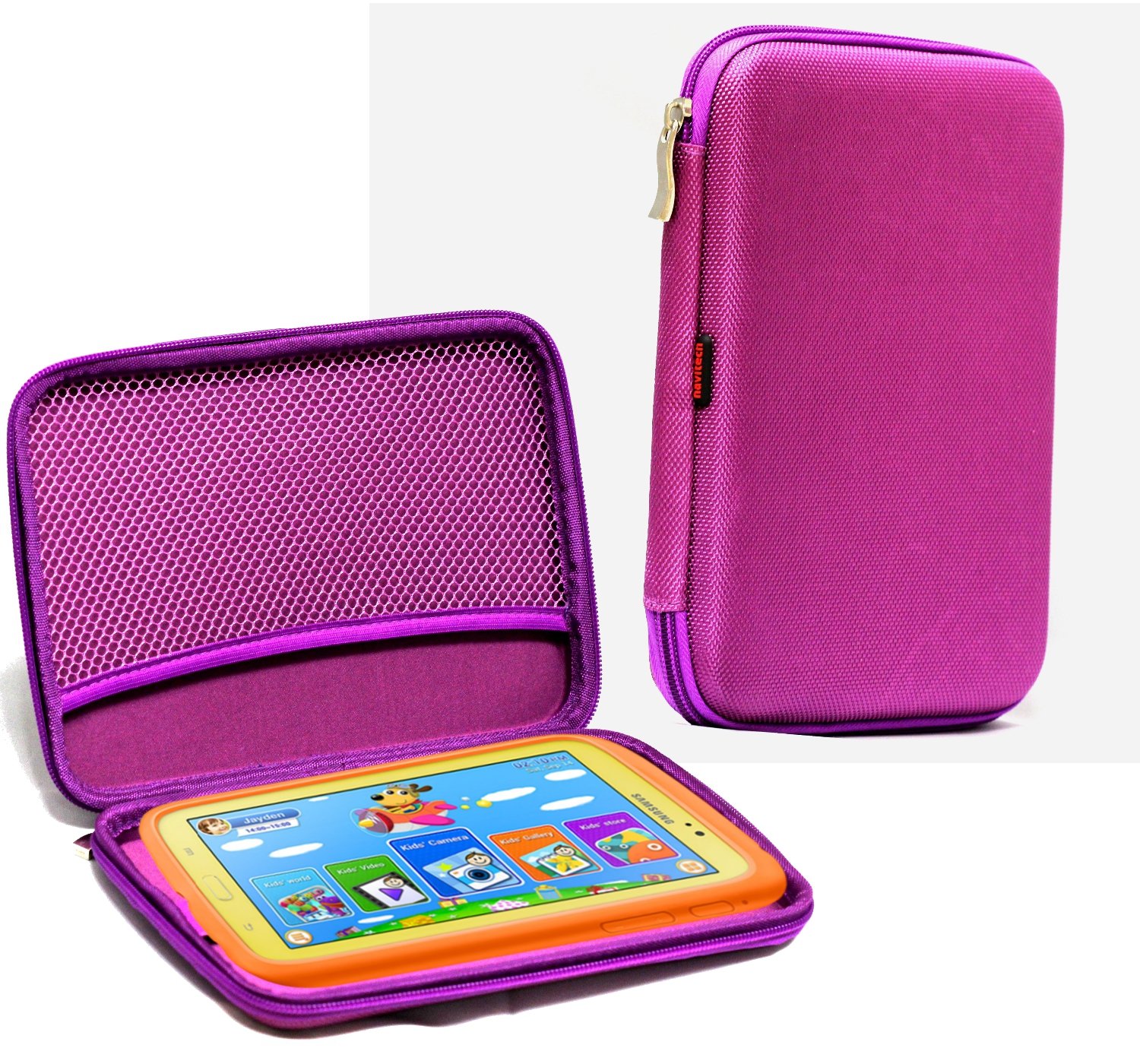 NavitechPurple Hard Protective Case Cover Compatible with The IdeaPlay 7" (as Sold in Best Buy)