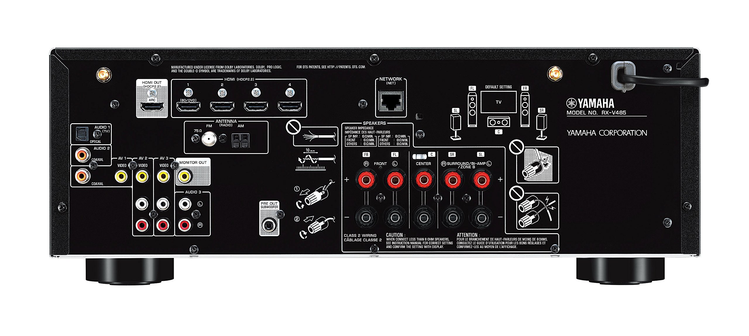 Yamaha YHT5950U 5.1Channel Home Theater System with MusicCast Buy