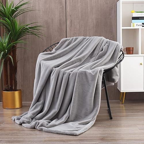 Miniatura 7 de LuxenrelaX Manta de piel sintética extrasuave para regalo de cumpleaños, antiestática, esponjosa, acogedora manta de lujo para sofá, cama, sofá,