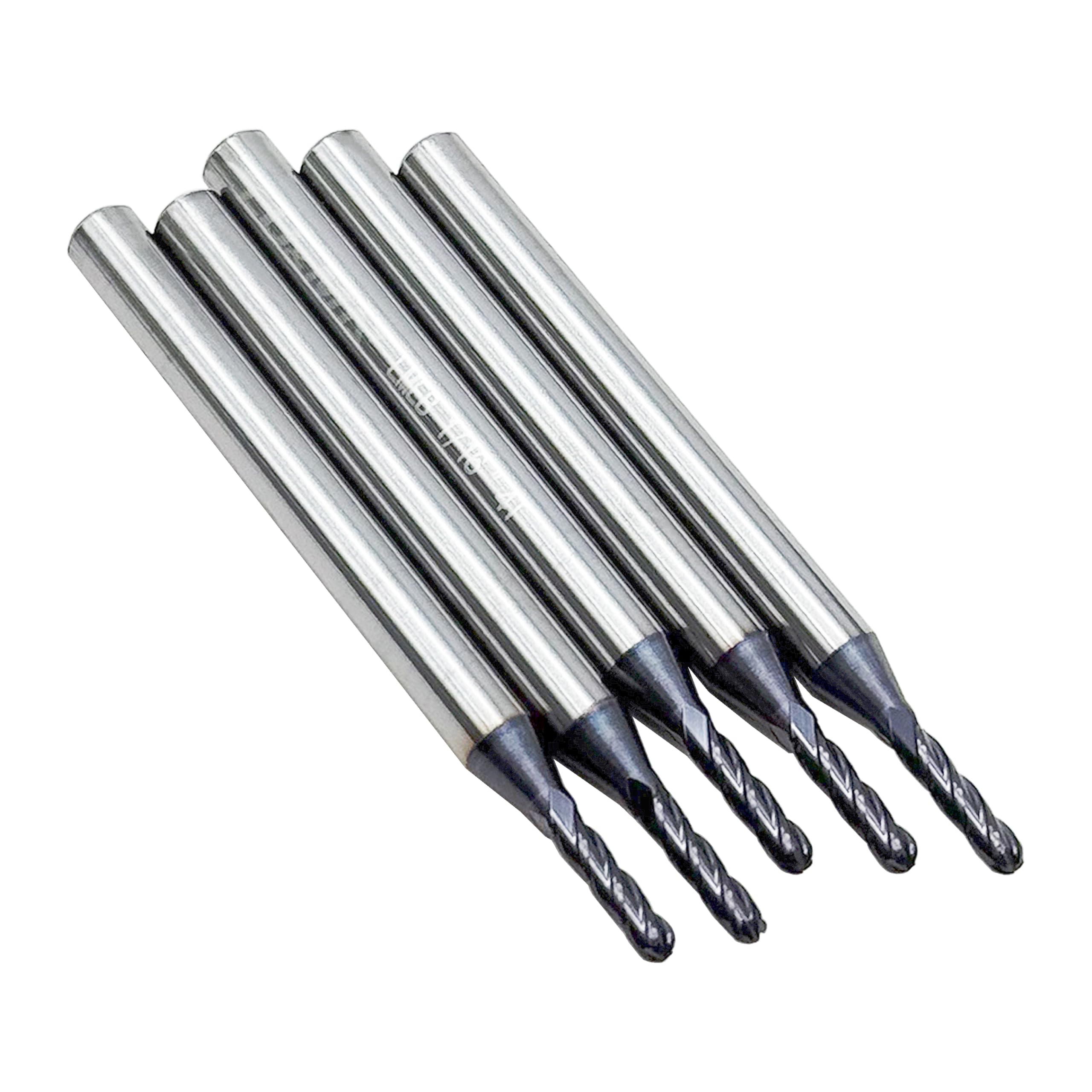 Mill Rabbit Bit Snapklik.com : 2-Flute End Mills, Carbide BallNose Mill Bits Sets For ...