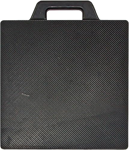 Buyers Products OP18X18R Almohadilla de Apoyo de Goma, 18 X 18 X 2 Pulgadas de Grosor, Almohadilla de Goma Sólida para Grúa con Superficie