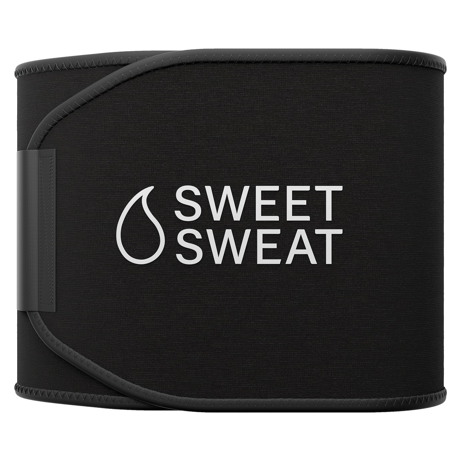 Sports Research Sweet Sweat Waist Trimmer (Core Series) - Premium Sweat Enhancing Fitness Band for Women & Men