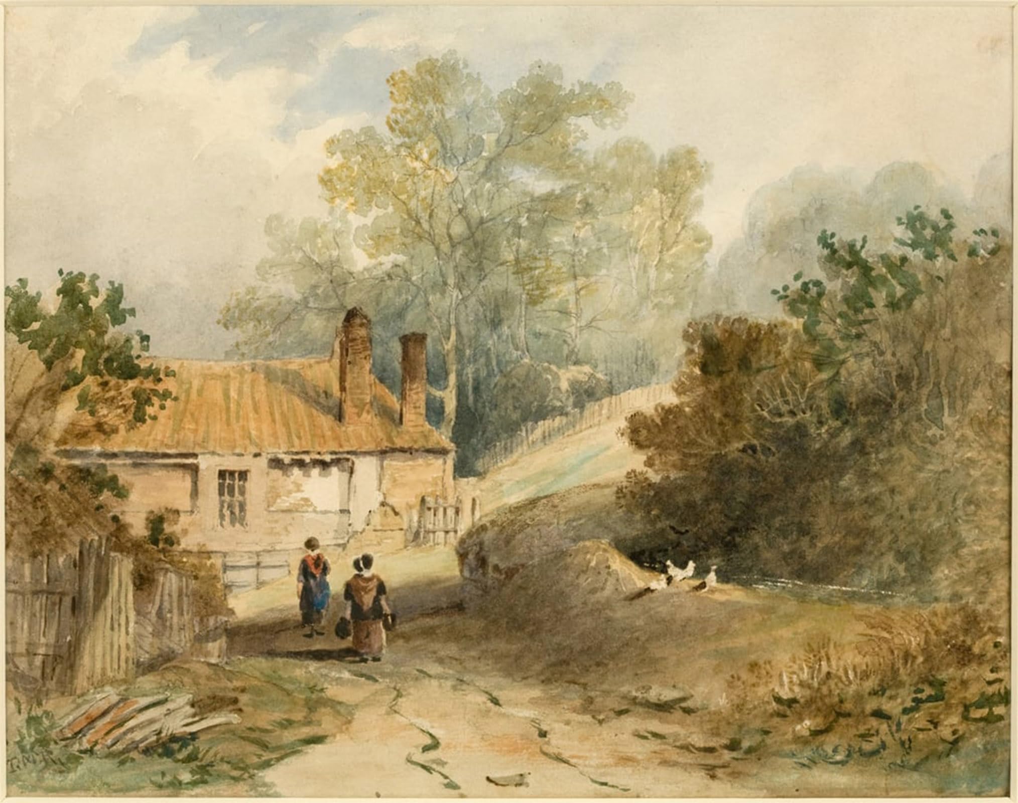 ARTXLXXBN Famous Prints Artwork Pictures Poster Painting Art Pandon Dene by Miles Richardson Artwork Landscape Pictures for Home Decor 60x90cm