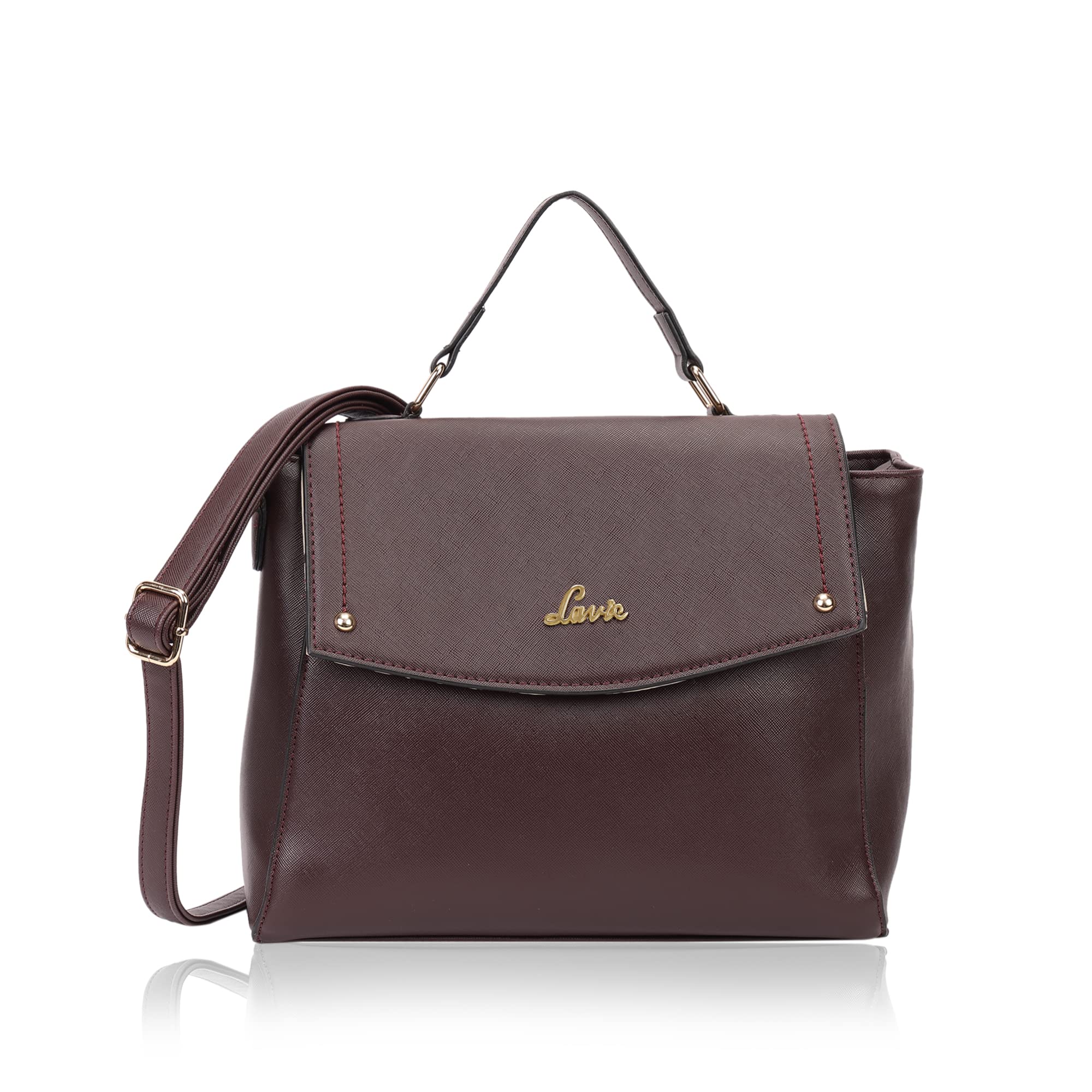 Lavie SEQUOIA Womens Satchel Bag with No (Wine) (B07CT3BJBY) Amazon Price History, Amazon Price Tracker
