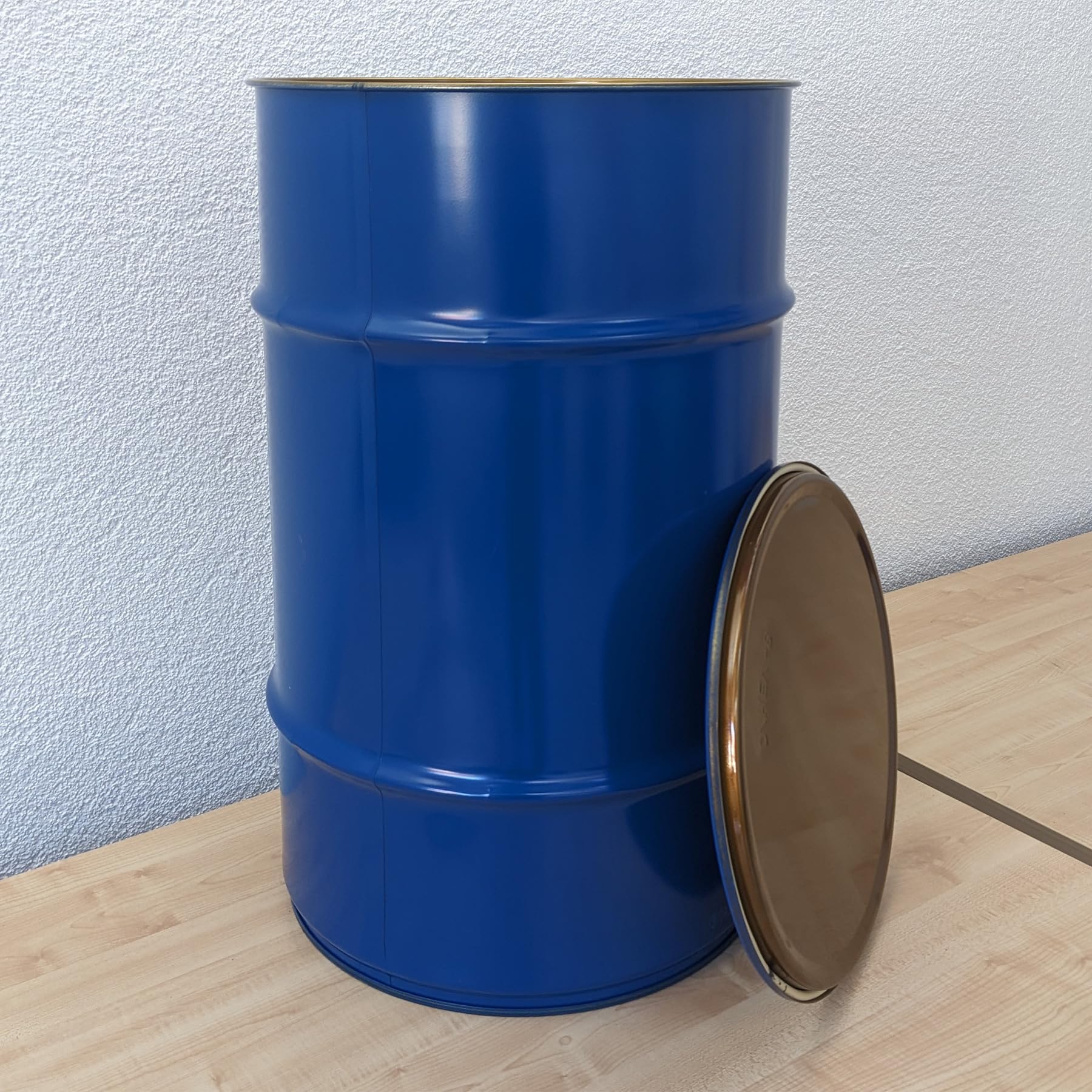 Fustini barile in acciaio da 30 fino a 120 litri tappo barile copertura metallo del barile, disponibile in diverse misure