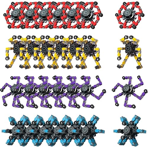 KatchOn, 24 Pcs Transformable Fidget Toys Bulk - Party Favors for Kids 8-12