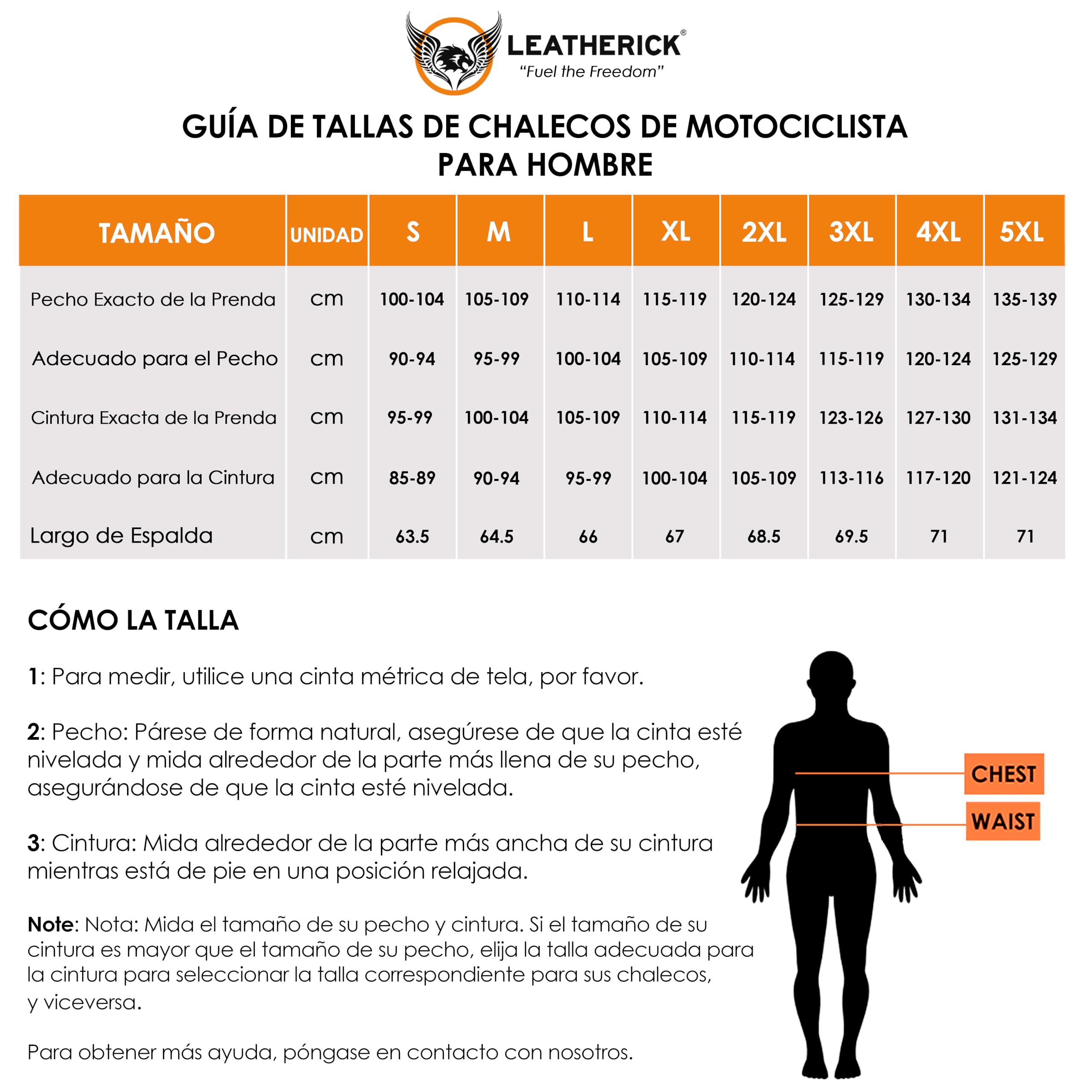 Leatherick Warrior - Chaleco táctico de piel para hombre con bolsillos para pistola y punción en solapas de bolsillo