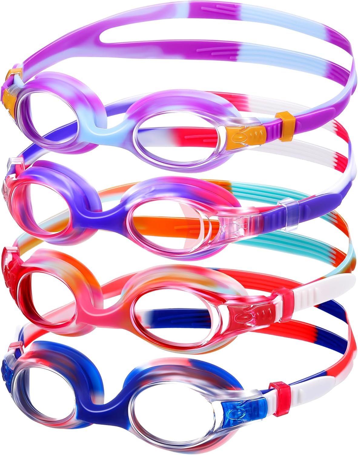 子供用 水泳ゴーグル 子供用 (3-14) 曇り止め 漏れない 防水 男の子 女の子 ゴーグル