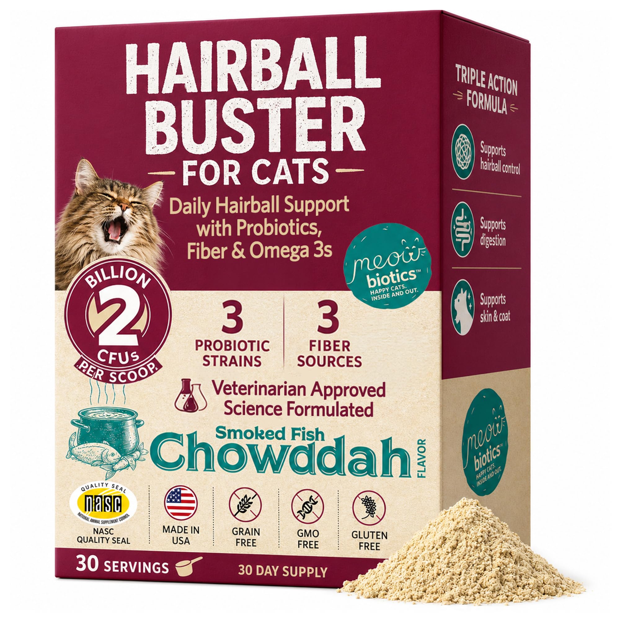 Fidobiotics Hairball Buster
