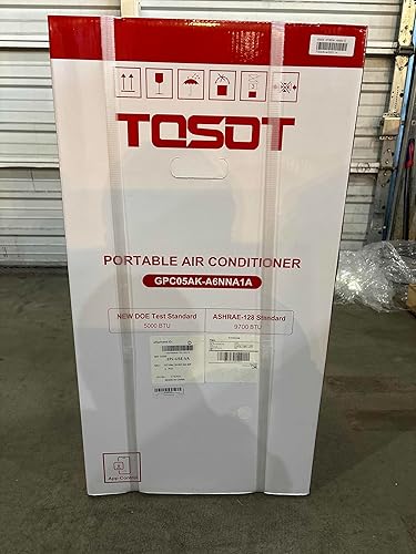 Miniatura 7 de TOSOT Aire acondicionado portátil de 9,700 BTU (5,000 BTU SACC), control inteligente Wifi, unidad de aire acondicionado con deshumidificador,