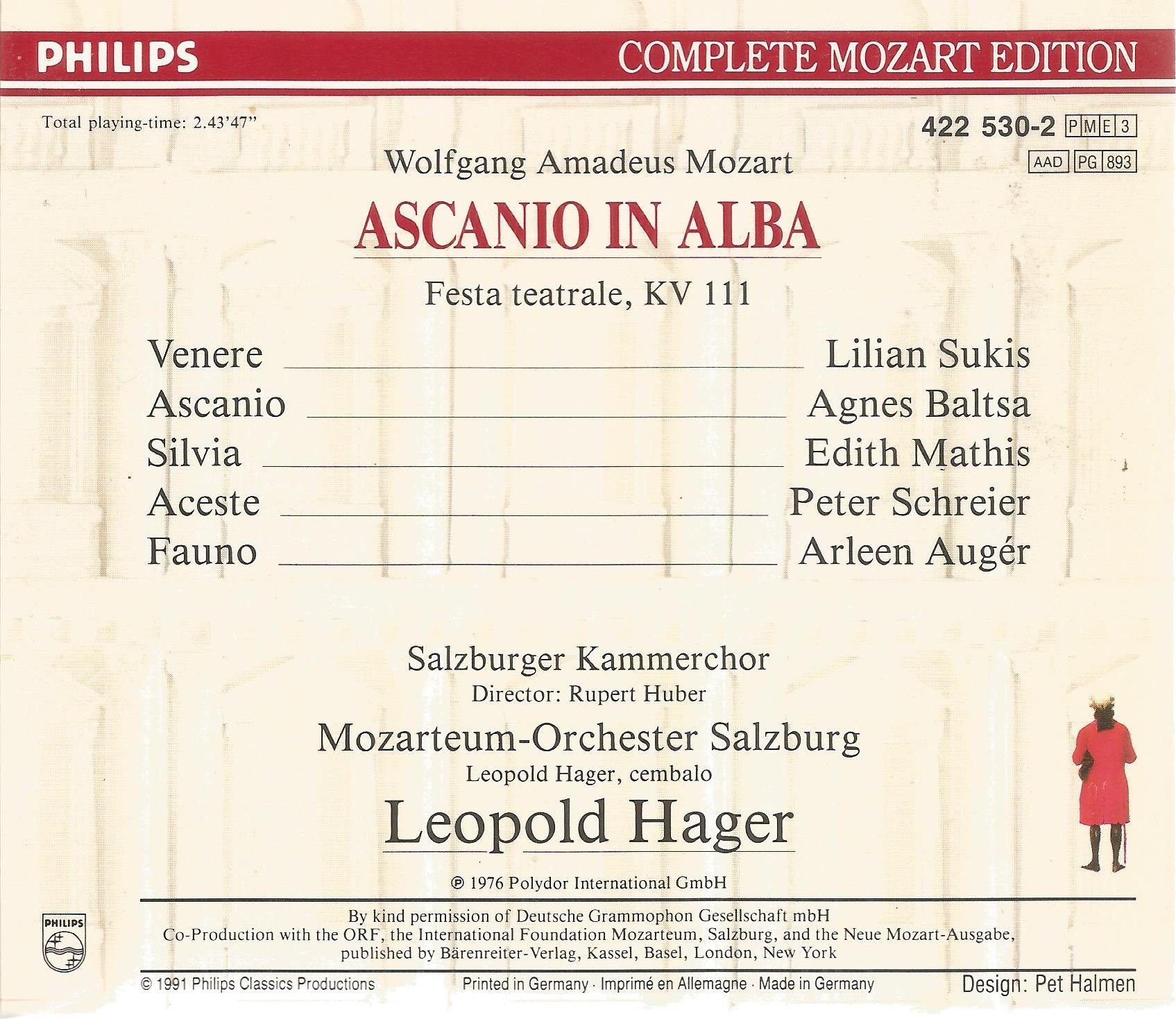 Wolfgang Amadeus Mozart: Ascanio in Alba (Oper) (Gesamtaufnahme)