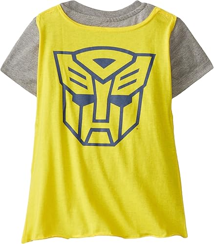 Miniatura 3 de Transformers Little Boys Bumblebee Roll Out Cape Tee