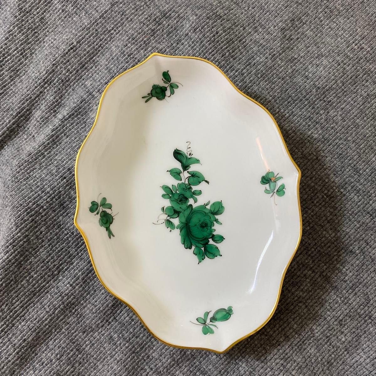 HEREND ヘレンド ウィーンの薔薇 皿 プレート 2枚セット 個人保管品 ○1円