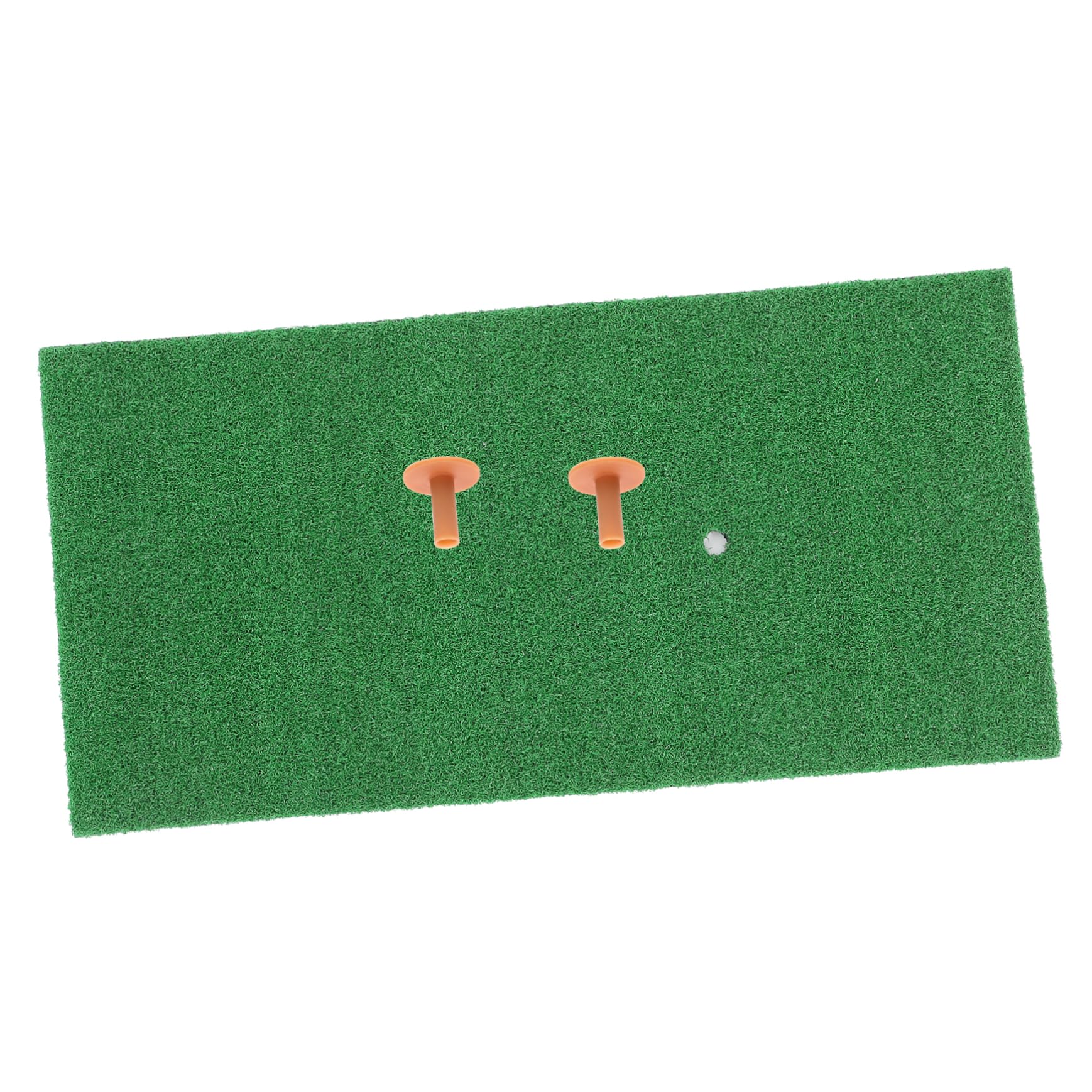 GOOHOCHY Practice Mat for Golf 3pcs Portable Hitting Pad Short Fairway Surface Realistic Turf for All Players