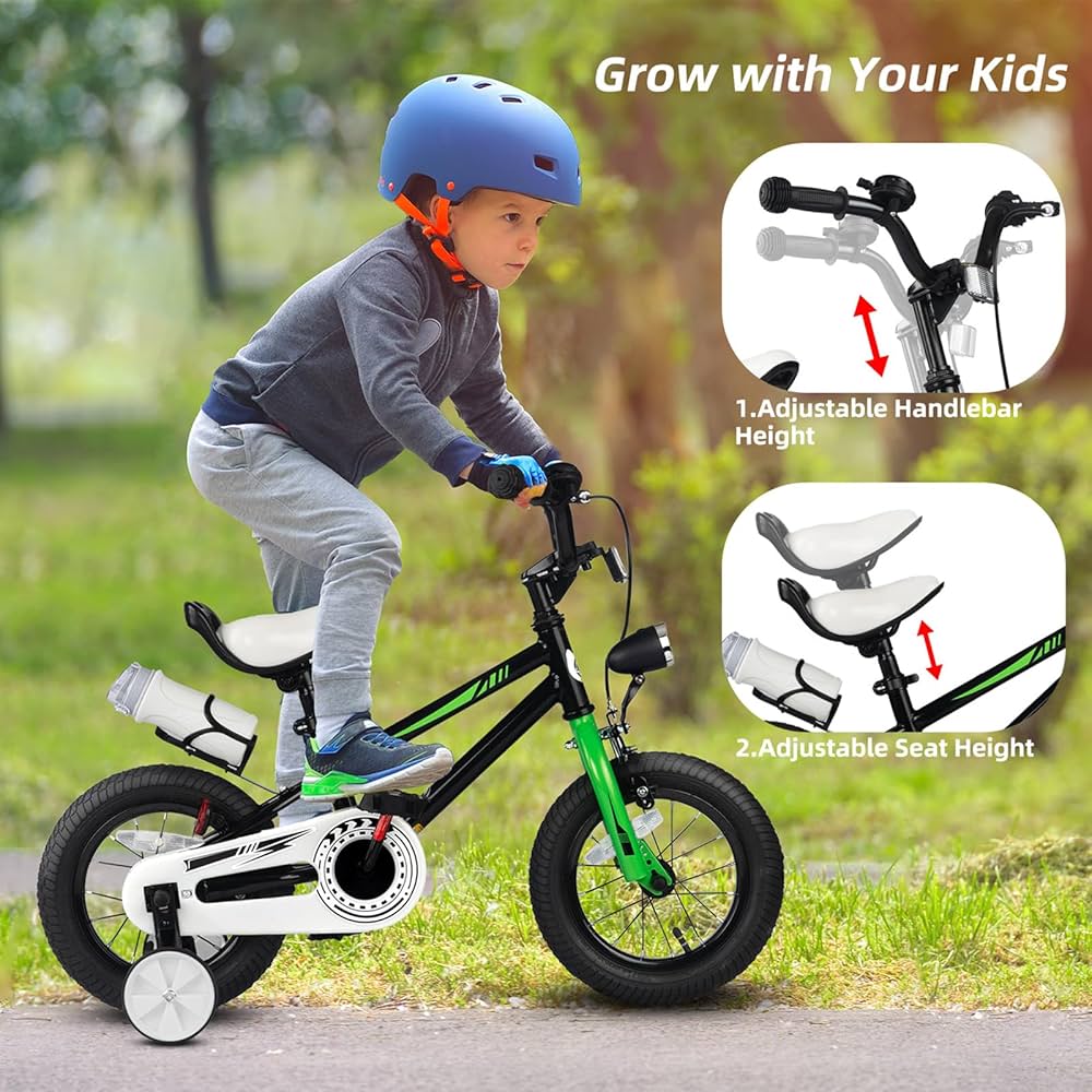 Amazon.com : XJD Kids Bike for Ages 3-5 Years Boys Girls, 12