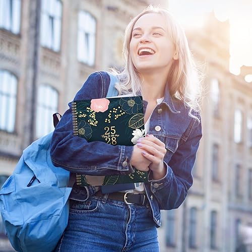 Miniatura 7 de Agenda mensual 2025-2028, julio 2025 a junio 2028, planificador mensual de 3 años 2025-2028, 9 x 11 pulgadas, 36 pestañas coloridas de meses,