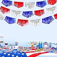 Vista 66 de Decoración de fiesta de tela metálica negra y naranja con banderines triangulares, banderines para graduación, Halloween, otoño, otoño, Acción