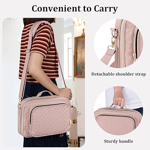 Miniatura 7 de Teamoy Funda para la Biblia para hombres y mujeres, funda grande para libros de la Biblia, bolsa de transporte con correa para el hombro y ranuras