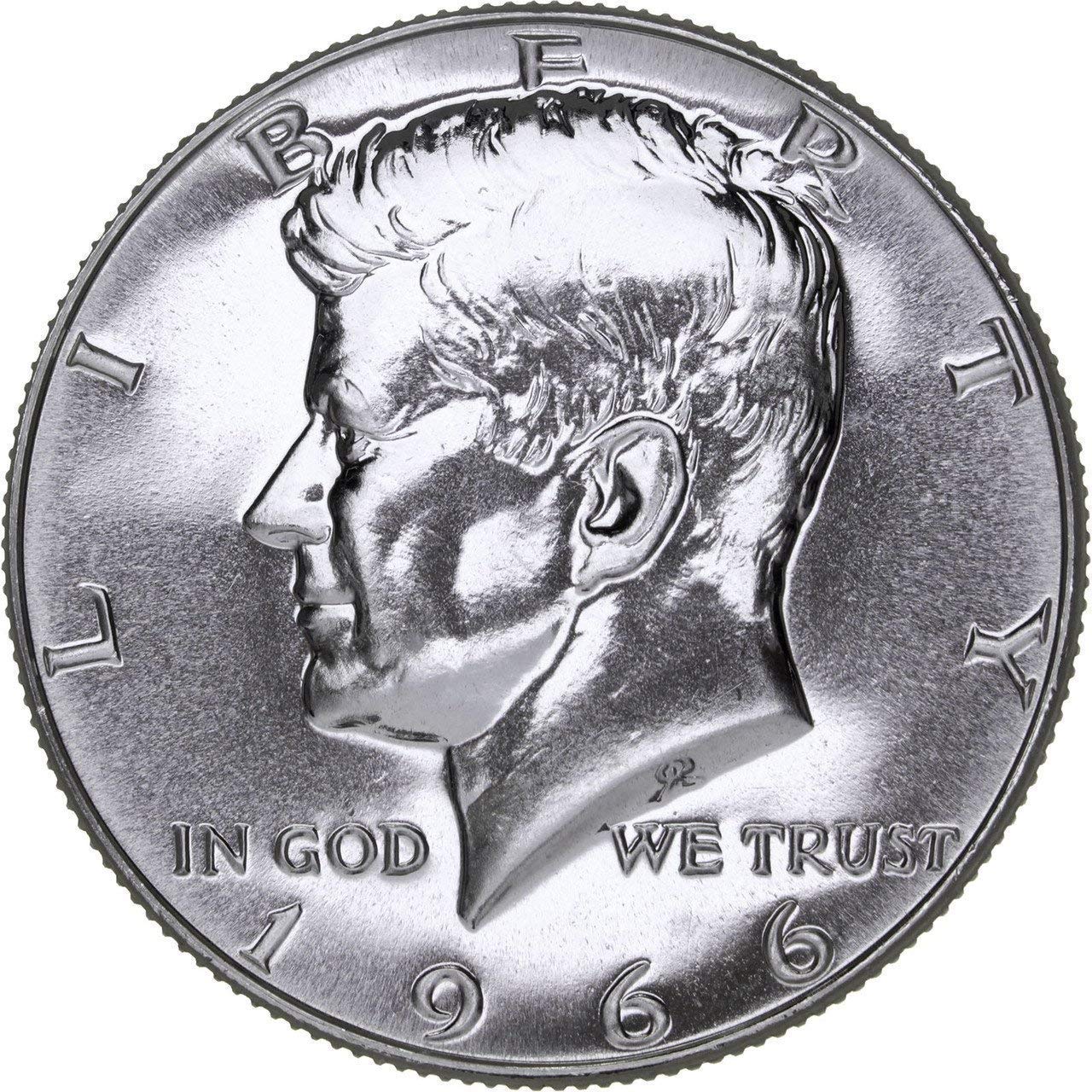 1966 No Mint Mark Kennedy SMS Special Mint Set 40% Silver Half 1/2 Seller High Grade - Mint State BU